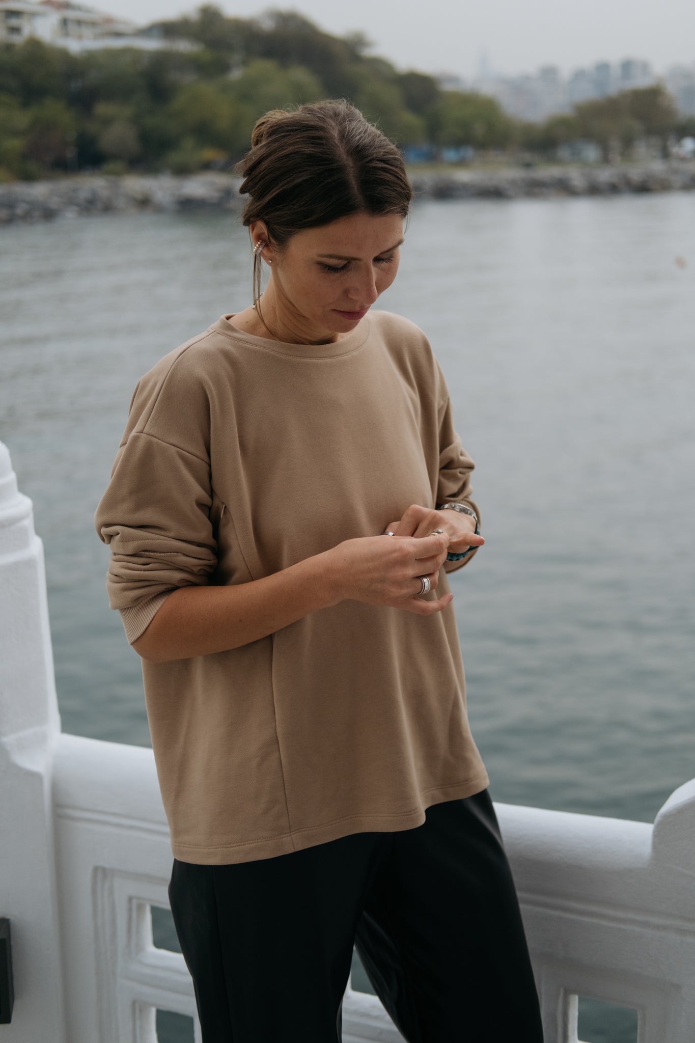 Latte - Oversize Süper Soft Sweatshirt